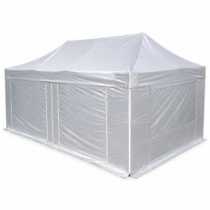 REDX PROFI EXTREME шатер 8Х4 м. (в к-те с крышей и стенками), серебристый