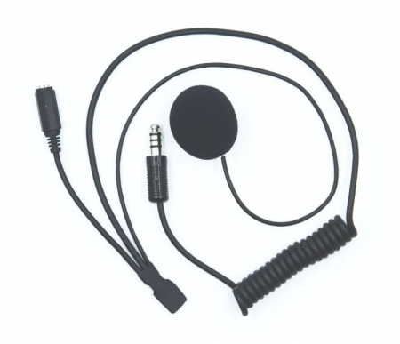 ZERONOISE гарнитура для открытого шлема (разъем под беруши RCA мама/папа NEXUS 4 пин)