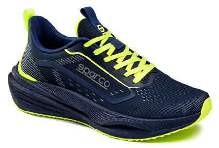 Sparco S-CAPE ботинки повседневные, темно-синий/желтый неоновый, р-р 40(EUR)/7.5(US)/6.5(UK)
