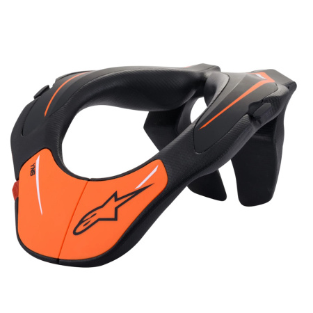 Alpinestars защита шеи для картинга детская, черный/оранжевый
