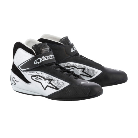 Alpinestars TECH-1 T ботинки для автоспорта, черный/серебристый, р-р 41(EUR)/8.5(US)/7.5(UK)