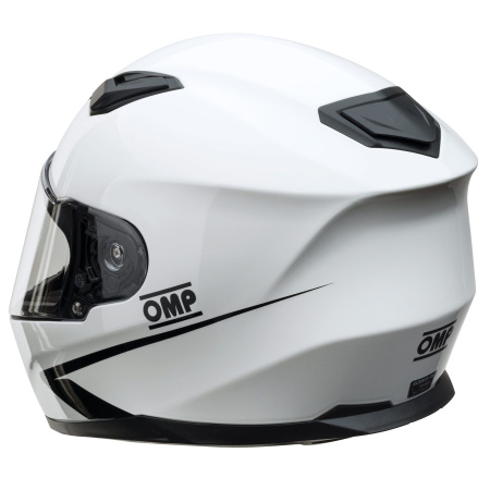 OMP CIRCUIT EVO шлем для картинга, белый, р-р XS