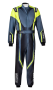 Sparco PRIME K ADVANCED комбинезон для картинга, черный/желтый неоновый, р-р 46
