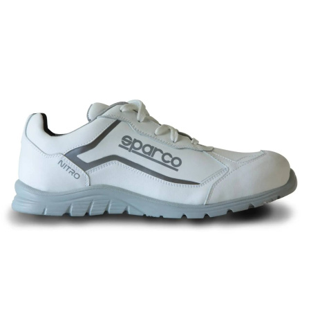 Sparco NITRO ботинки механика, белый, р-р 42(EUR)/9(US)/8(UK)
