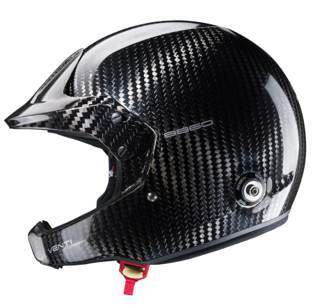 Stilo VENTI WRC 8860 CARBON RALLY шлем для автоспорта (гарн. WRC) (HANS), карбон, р-р 64
