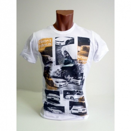 SHONX DRIFT IDOLS футболка, белый, р-р XXL