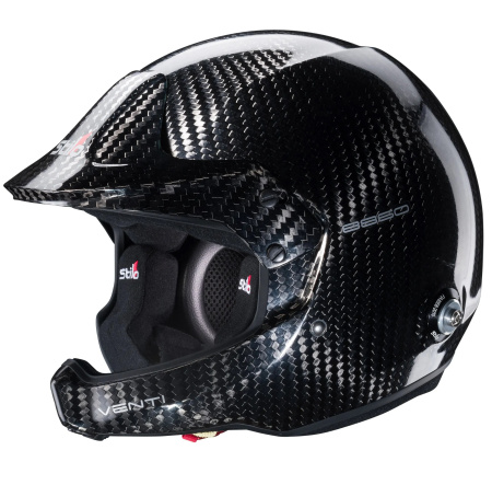 Stilo VENTI WRC 8860 CARBON RALLY шлем для автоспорта (гарн. WRC) (HANS), карбон, р-р 64