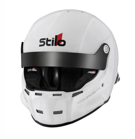 Stilo ST5R COMPOSITE шлем для автоспорта (гарн. WRC), белый/синий, р-р 63