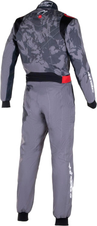 Alpinestars KMX-9 V3 GRAPHIC 5 комбинезон для картинга, темно-серый/черный, р-р 46