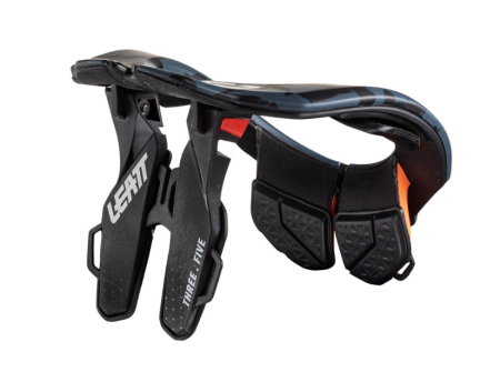 Leatt 3.5 Защита шеи Neck Brace, размер L/XL, серый/коралловый