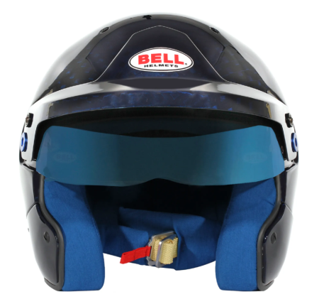 Bell MAG-10 CARBON AYRTON SENNA шлем для автоспорта (FIA 8859-2024), темно-синий, р-р 58