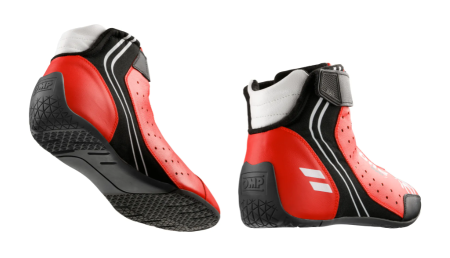 OMP ONE EVO X ботинки для автоспорта, красный, р-р 37(EUR)/5(US)/4(UK)