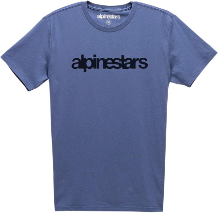 Alpinestars HERITAGE WORD PREMIUM футболка, синий, р-р XL