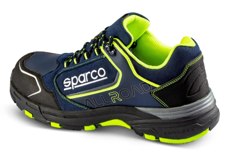 Sparco ALLROAD S3 ботинки механика, темно-синий/желтый неоновый, р-р 45(EUR)