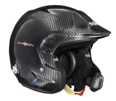 Stilo VENTI4 WRC CARBON шлем для автоспорта (гарн. WRC) (HANS), карбон, р-р 64