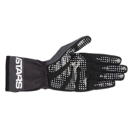 Alpinestars TECH-1 K RACE S v2 ONE VISION перчатки для картинга, черный/серый, р-р M