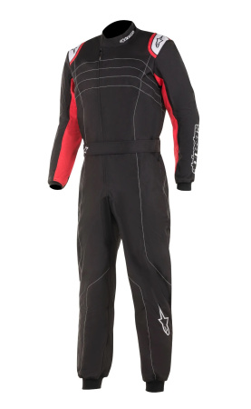 Alpinestars KMX-9 V3 комбинезон для картинга, черный/красный/белый, р-р 42