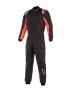 Alpinestars KMX-9 v2 комбинезон для картинга, черный/красный неоновый, р-р 46