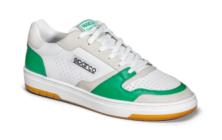 Sparco S-URBAN ботинки повседневные, белый/зеленый, р-р 41(EUR)/8.5(US)/7.5(UK) 