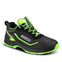 Sparco INDY-E S3 ESD ботинки механика, черный/зеленый неоновый, р-р 37(EUR)/5(US)/4(UK)