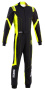 Sparco THUNDER ADVANCED комбинезон для картинга, черный/желтый неоновый, р-р XS