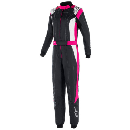 Alpinestars STELLA GP PRO v2 комбинезон для автоспорта, черный/розовый/белый, р-р 38