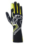 Alpinestars TECH-1 RACE V4 перчатки для автоспорта, черный/желтый неоновый, р-р XXL