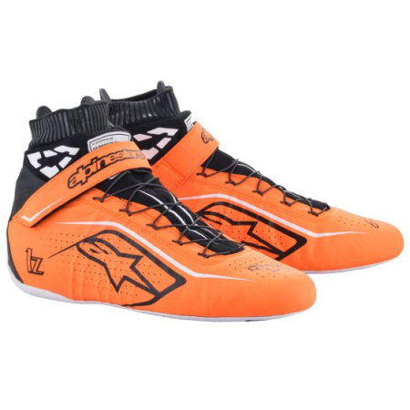Alpinestars TECH-1 Z v2 ботинки для автоспорта, черный/белый/красный, р-р 42(EUR)/9(US)