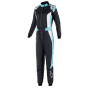 Alpinestars STELLA GP PRO v2 комбинезон для автоспорта, черный/бирюзовый/белый, р-р 38