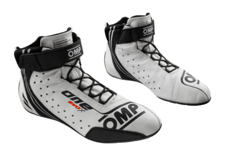 OMP ONE EVO X ботинки для автоспорта, белый, р-р 43(EUR)/10(US)/9(UK)