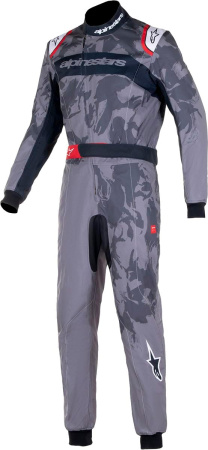 Alpinestars KMX-9 V3 GRAPHIC 5 комбинезон для картинга, темно-серый/черный, р-р 46