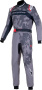 Alpinestars KMX-9 V3 GRAPHIC 5 комбинезон для картинга, темно-серый/черный, р-р 46
