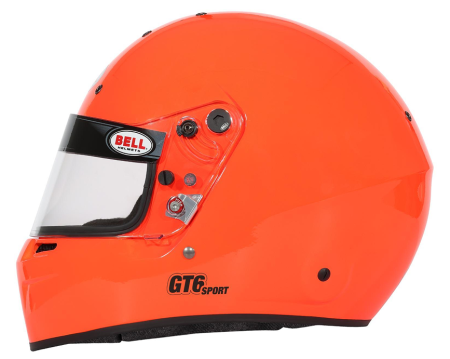 Bell GT6 SPORT шлем для автоспорта (подготовлен под HANS), оранжевый, р-р XS