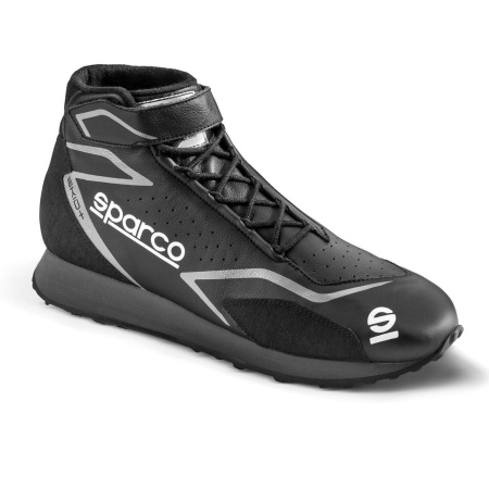 Sparco SKID+ ботинки механика/штурмана, черный/серый, р-р 42(EUR)/9(US)/8(UK)