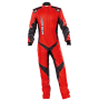 OMP KS-2 ART комбинезон для картинга, красный/черный, р-р 44