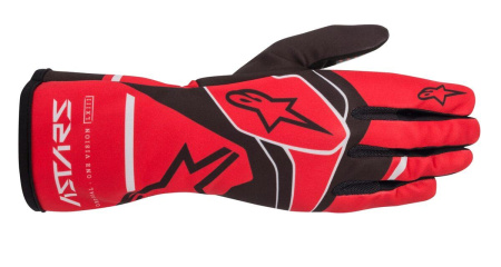 Alpinestars TECH-1 K RACE S v2 перчатки для картинга, красный/черный/серый, р-р XL