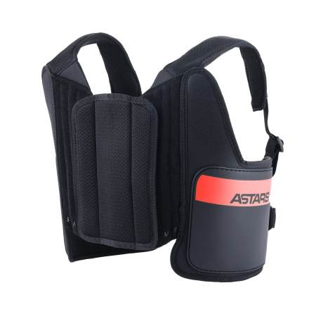 Alpinestars Bionic защита ребер для картинга (детская), черный/красный