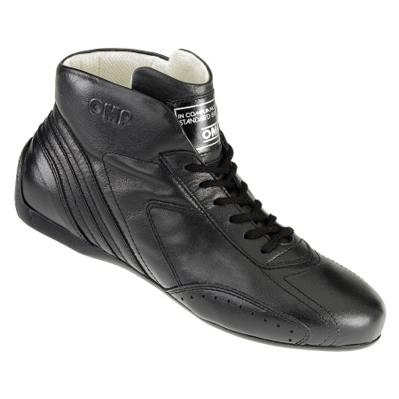 OMP CARRERA LOW ботинки для автоспорта, черный, р-р 43(EUR)/10(US)/9(UK)