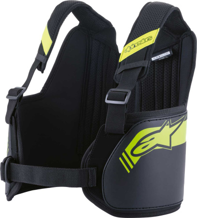Alpinestars Bionic защита ребер для картинга (детская), черный/желтый неоновый