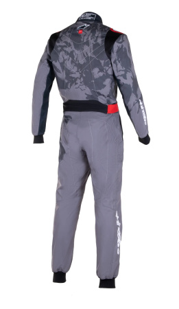 Alpinestars KMX-9 V3 GRAPHIC 5 комбинезон для картинга, темно-серый/черный, р-р 54