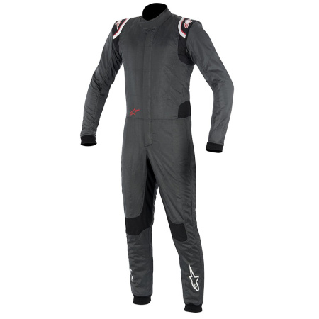 Alpinestars SUPERTECH комбинезон для автоспорта, антрацит/красный, р-р 48