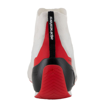 Alpinestars SUPERTECH ботинки для автоспорта, белый/красный/черный, р-р 43.5(EUR)/10.5(US)/9.5(UK)