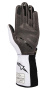 Alpinestars TECH-1 KX V4 перчатки для картинга, белый/черный/золотой, р-р XXS