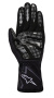 Alpinestars TECH-1 K RACE v2 S GRAPHIC 1 перчатки для картинга, черный/темно-серый, р-р M