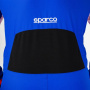 Sparco THUNDER комбинезон для картинга, черный/голубой, р-р 120 см.