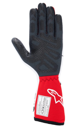 Alpinestars TECH-1 RACE V4 перчатки для автоспорта, белый/красный, р-р XXL
