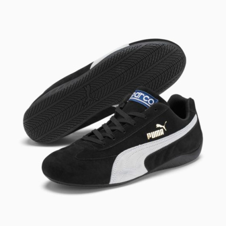 Sparco PUMA SPEEDCAT ботинки повседневные, черный/белый, р-р 40(EUR)/7.5(US)/6.5(UK)