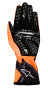 Alpinestars TECH-1 K RACE v2 S GRAPHIC 1 перчатки для картинга, оранжевый неоновый/черный, р-р M