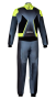 Sparco PRIME K ADVANCED комбинезон для картинга, черный/желтый неоновый, р-р 46