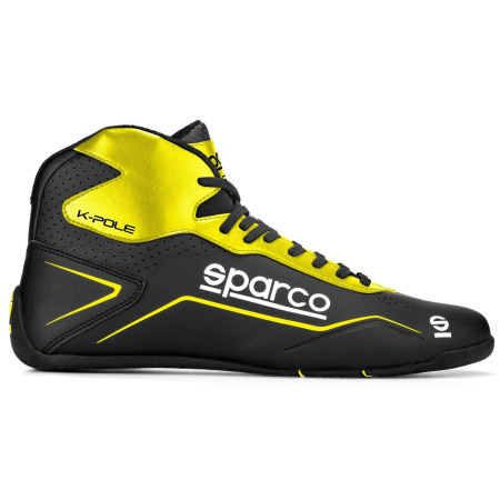 Sparco K-POLE ботинки для картинга, черный/желтый неоновый, р-р 36(EUR)/4.5(US)/3.5(UK)